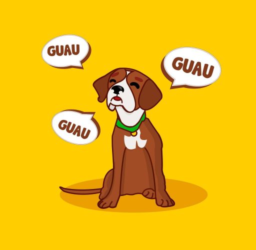 perro-dibujos-ladrando